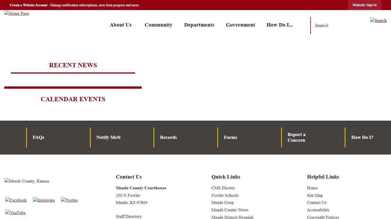 Meade County, KS | Official Website